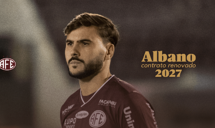 Ferroviária oficializa a contratação em definitivo do Albano!