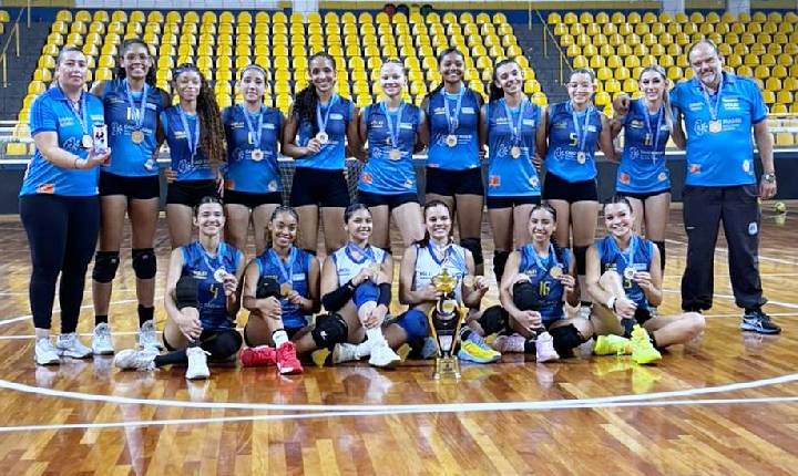Fundesport/Araraquara conquista o Tetracampeonato invicto da Liga Regional de Campinas Volei Feminino 2025 Sub 19!
