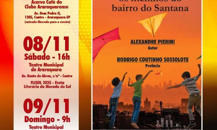 Lançamentos do Livro Crônicas do Esporte em Ação:Os Meninos do Bairro do Santana!Novembro de 2025!