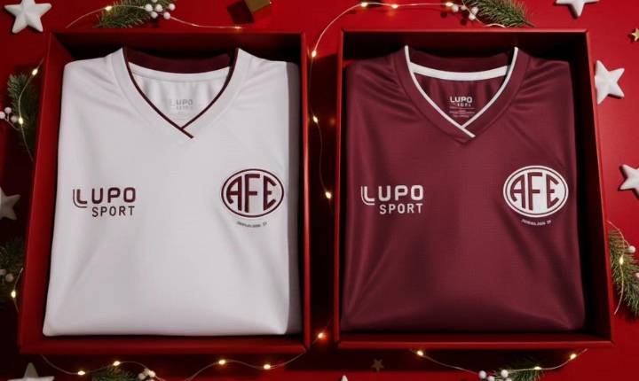 Presenteie com a camisa da Ferroviária neste Natal de 2025!