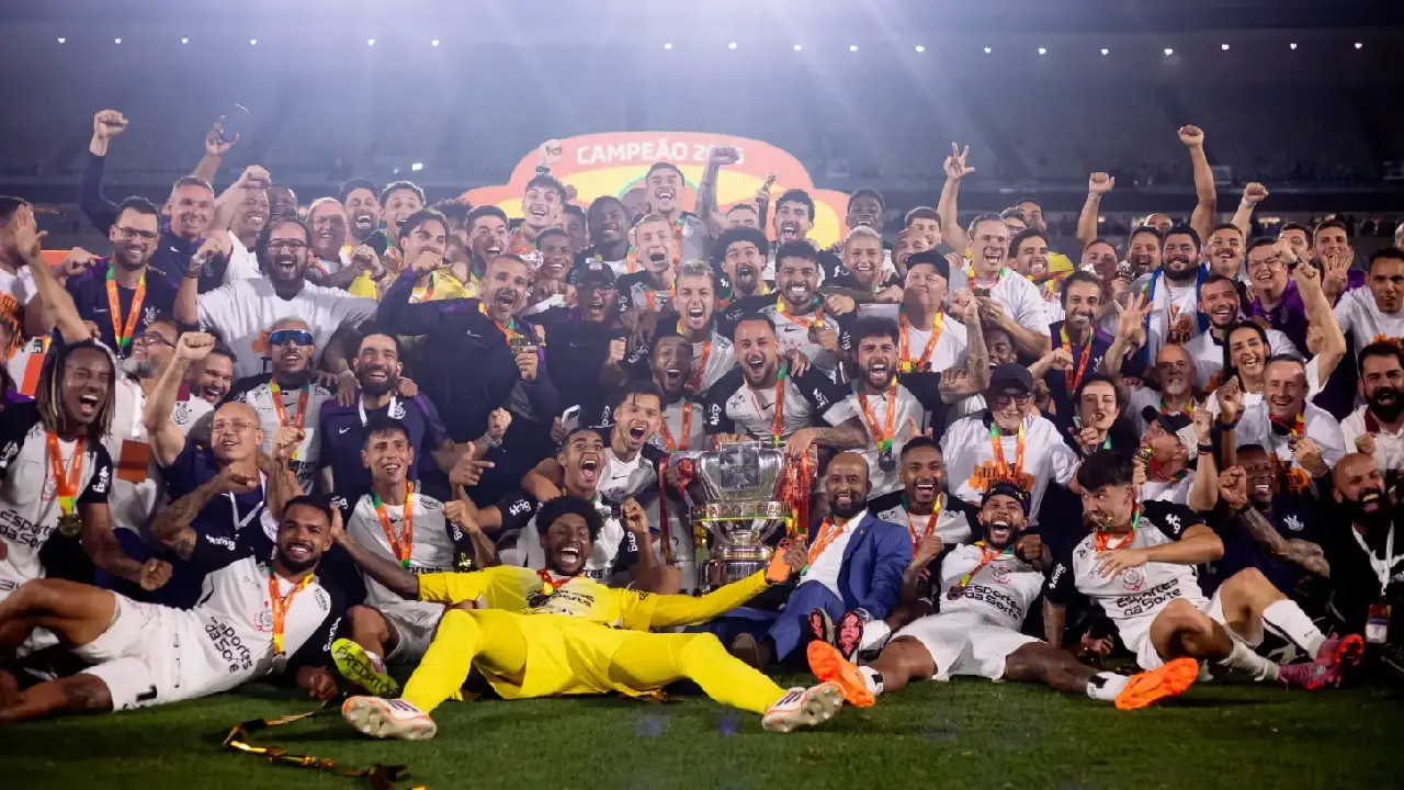 Vasco 1 x 2 Corinthians - Timão é tetra da Copa do Brasil 2025!