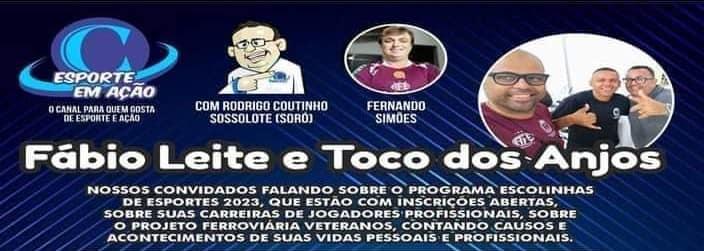 Canal Esporte em Ação#04 com Fábio Leite e Toco dos Anjos - 10/02/2023!