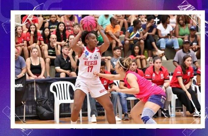 SESI Araraquara Basquete Feminino 76 x 55 UniSociesc/Blumenau - LBF 2023!