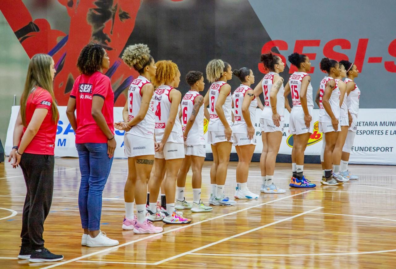Sesi Araraquara estreia na Liga de Basquete Feminino 2023