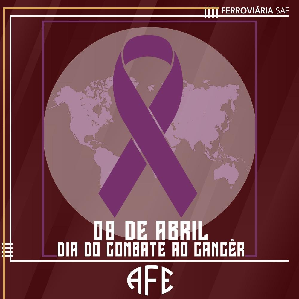 8 de abril, dia Mundial de Combate ao Câncer!