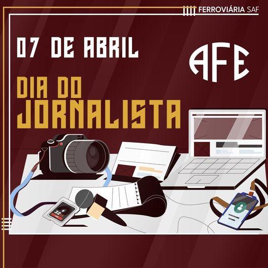 A Ferroviária parabeniza todos os jornalistas pelo seu dia!