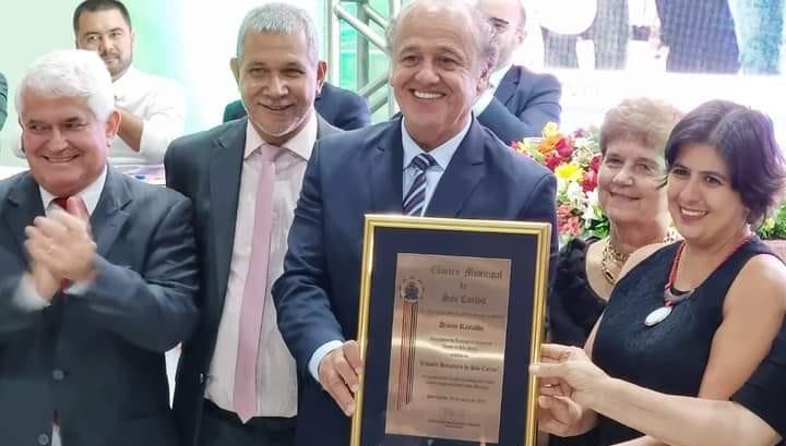 Dimas Ramalho é Cidadão Honorário de São Carlos!