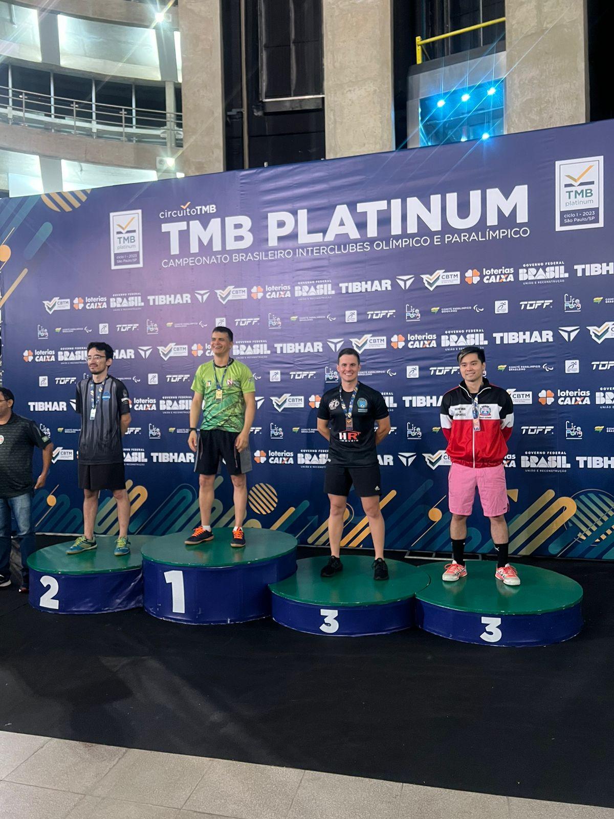 Heverton Guedes da Fundesport brilha TMB Platinum!