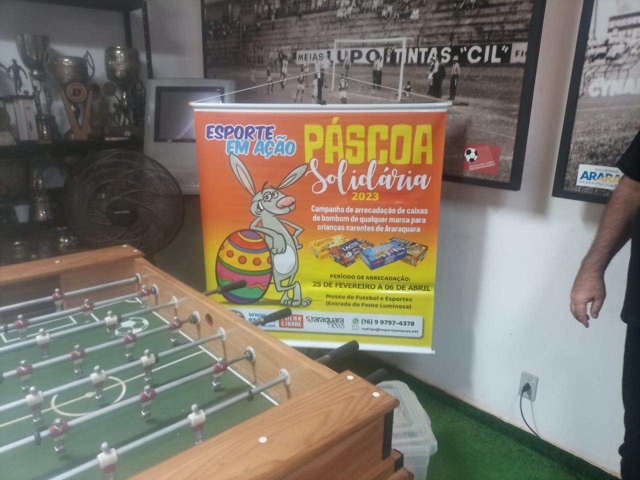 Novo ponto de entrega , Páscoa Solidária Esporte em Ação 2023!