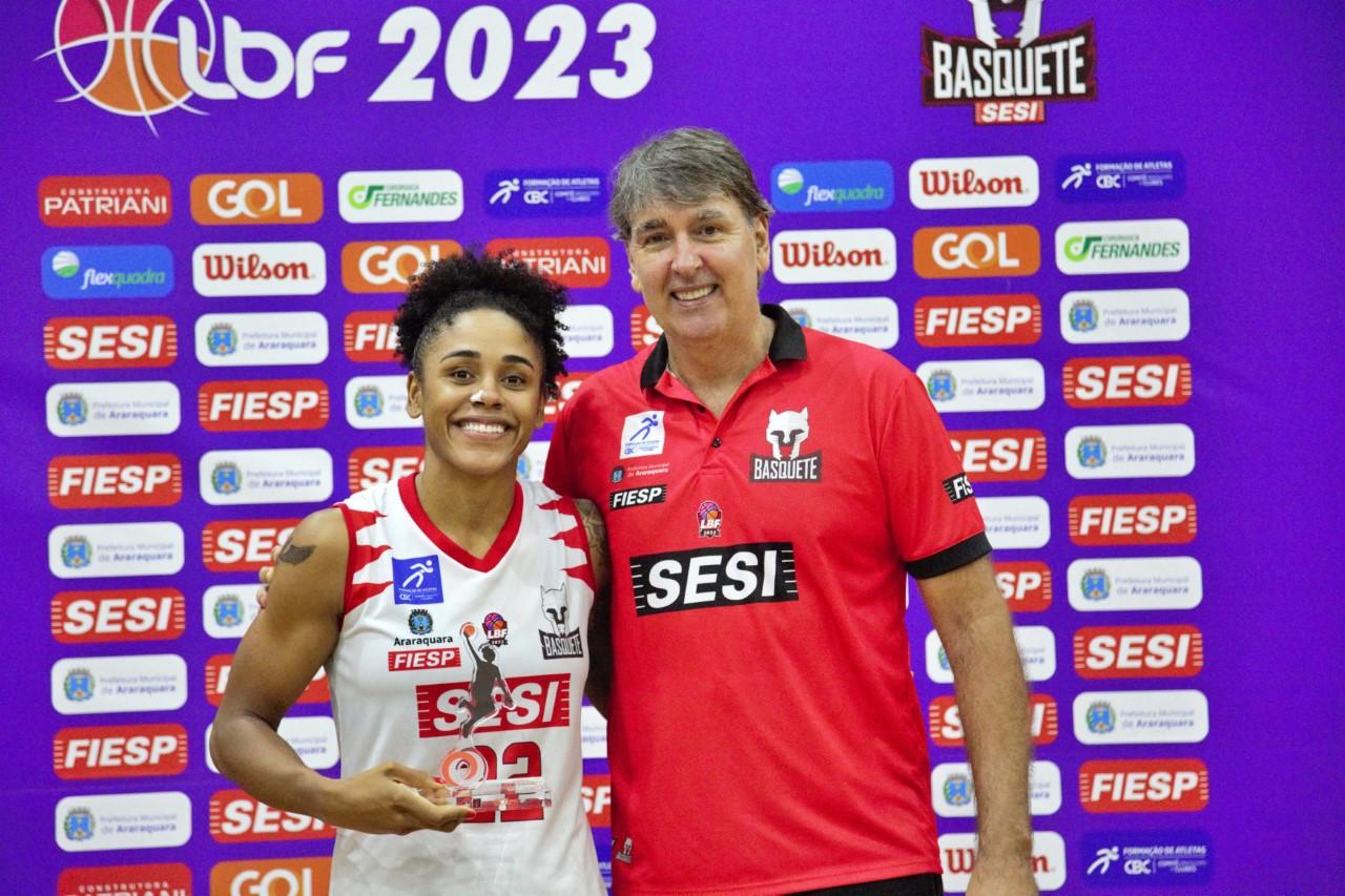 Sesi Araraquara vence Sodiê Mesquita-RJ e segue invicto na LBF 2023!
