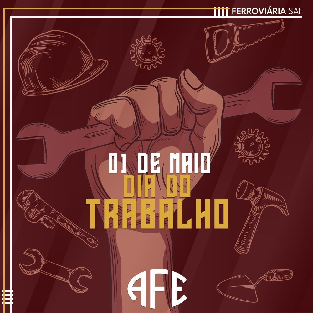 01 de Maio - Dia do Trabalhador - Feliz dia do Trabalho!