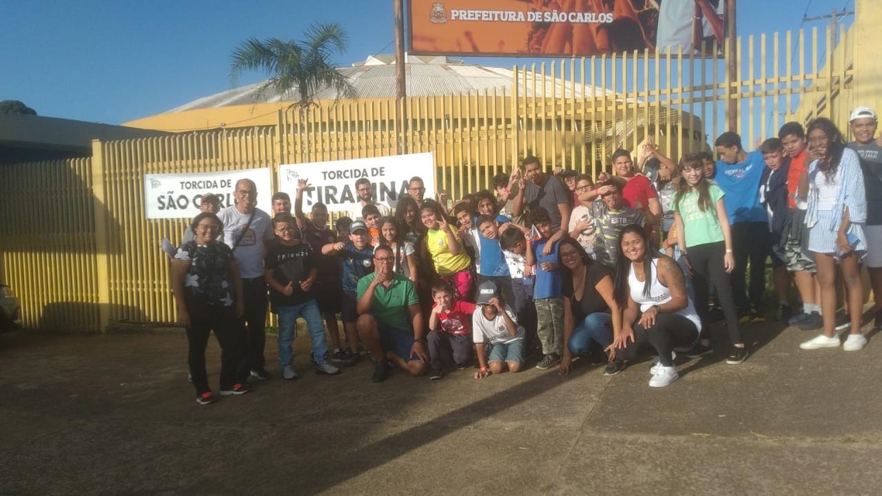 Alunos do Projeto Social esportivo LEGAL é PREVENIR assistem final da 25 Taça EPTV Central de Futsal 2023!