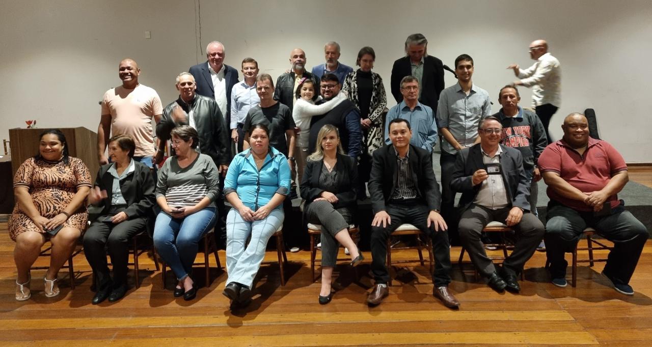 Damiano Neto participa de posse da diretoria do Sinthoressara 2023-2028!
