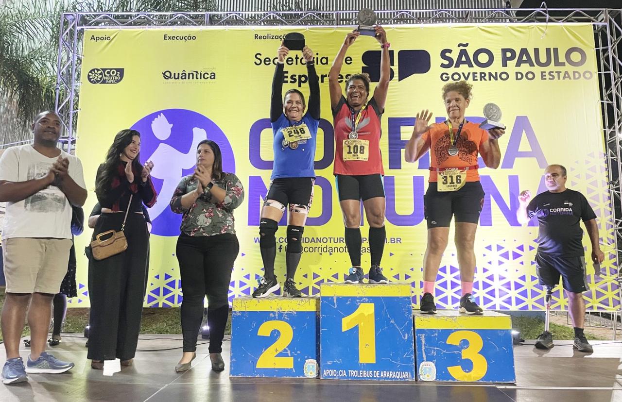 Etapa de Araraquara da Corrida Noturna conhece seus Campeões!