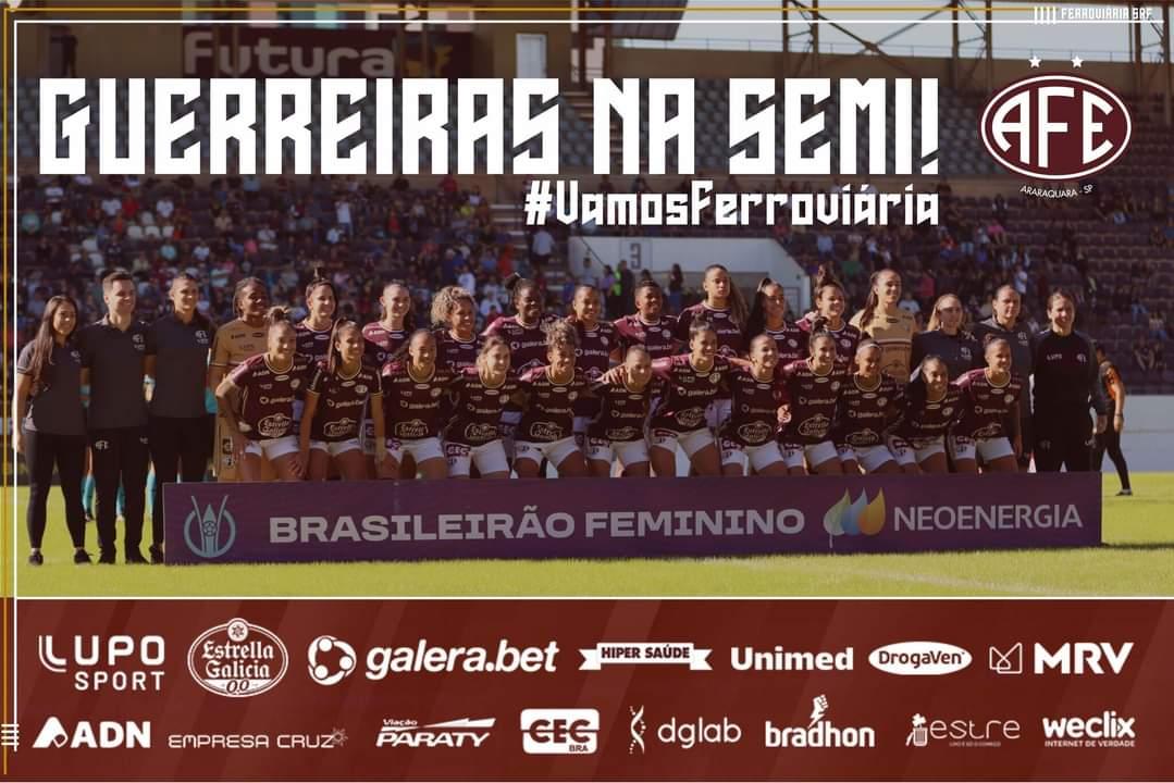Ferroviária 3x 0 Internacional - RS- Brasileiro Feminino 2023!