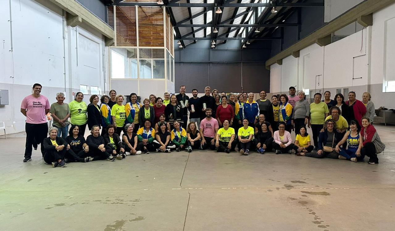 Ginástica da Melhor Idade realiza Café Junino na Vila Vicentina!
