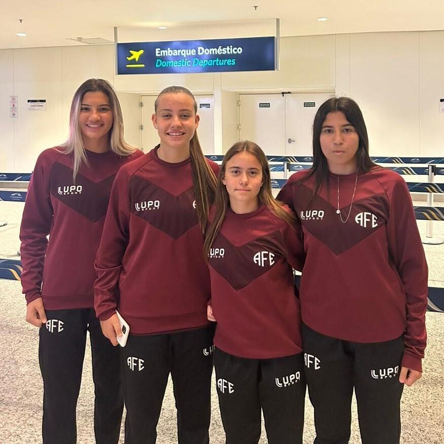 Guerreirinhas Grenás estão em período de preparação com a Seleção Brasileira sub-17!