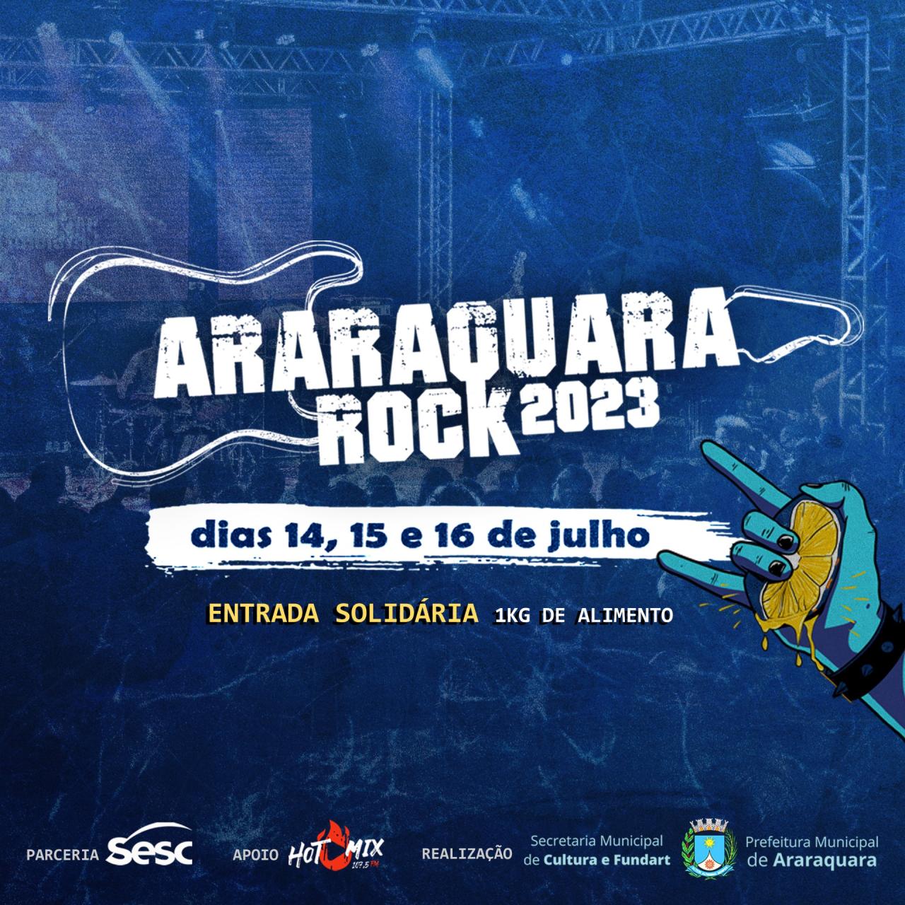 Araraquara Rock 2023: está chegando a hora!