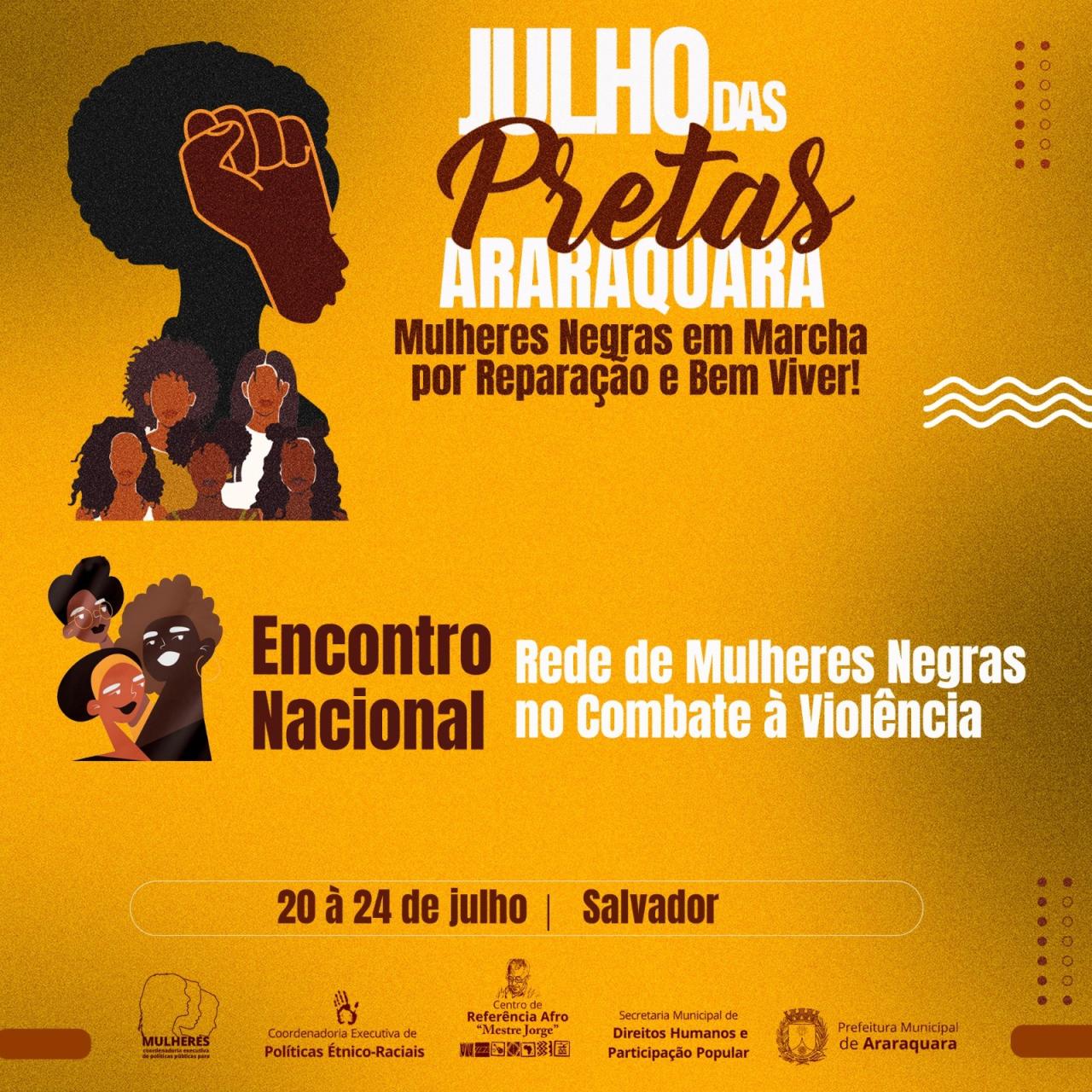 Araraquara terá  representantes Mulheres Negras em Salvador!
