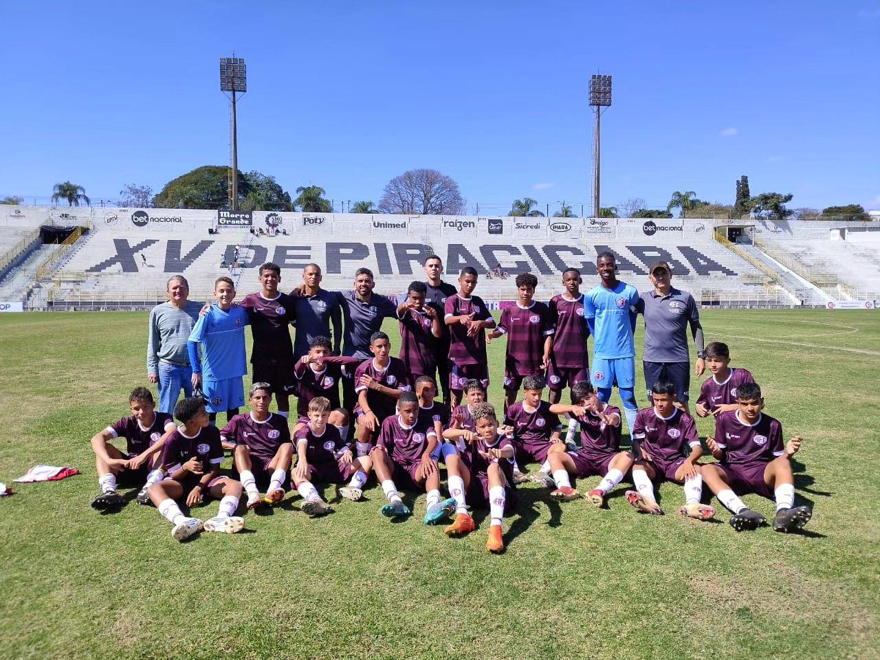 Ferroviária empata e vence com o XV de Piracicaba no Sub 11 e Sub 13 do Paulista!
