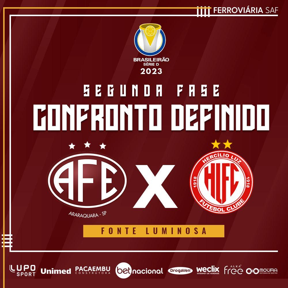 Ferroviária  vai encarar o Hercílio Luz!Confrontos definidos!