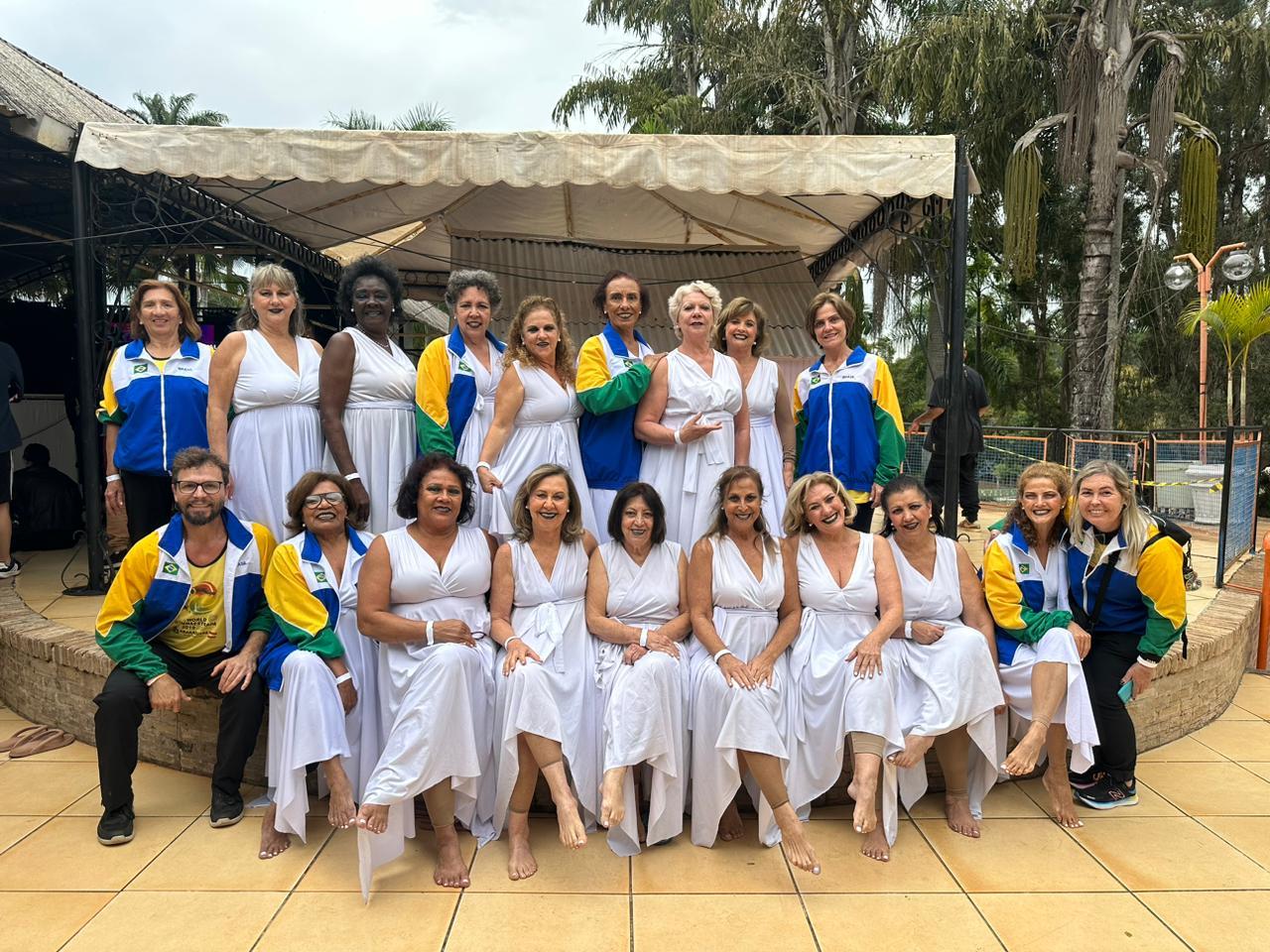 Ginástica da Melhor Idade da Fundesport é vice-campeã em Barra Bonita!