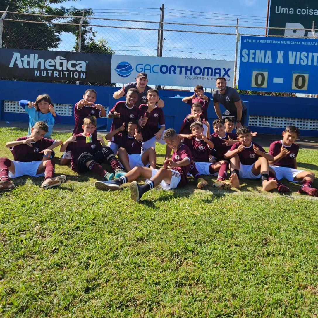 Sub-11 e 13 do futebol masculino da Ferroviária vencem a Matonense!