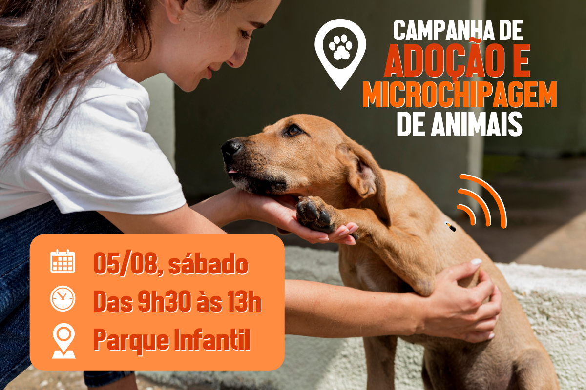 Araraquara terá campanha de adoção e microchipagem de animais!