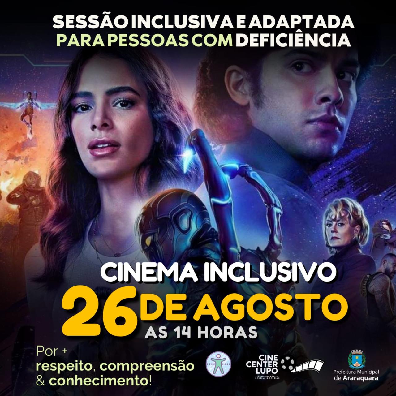 Bezouro Azul no Cine Lupo em Araraquara!