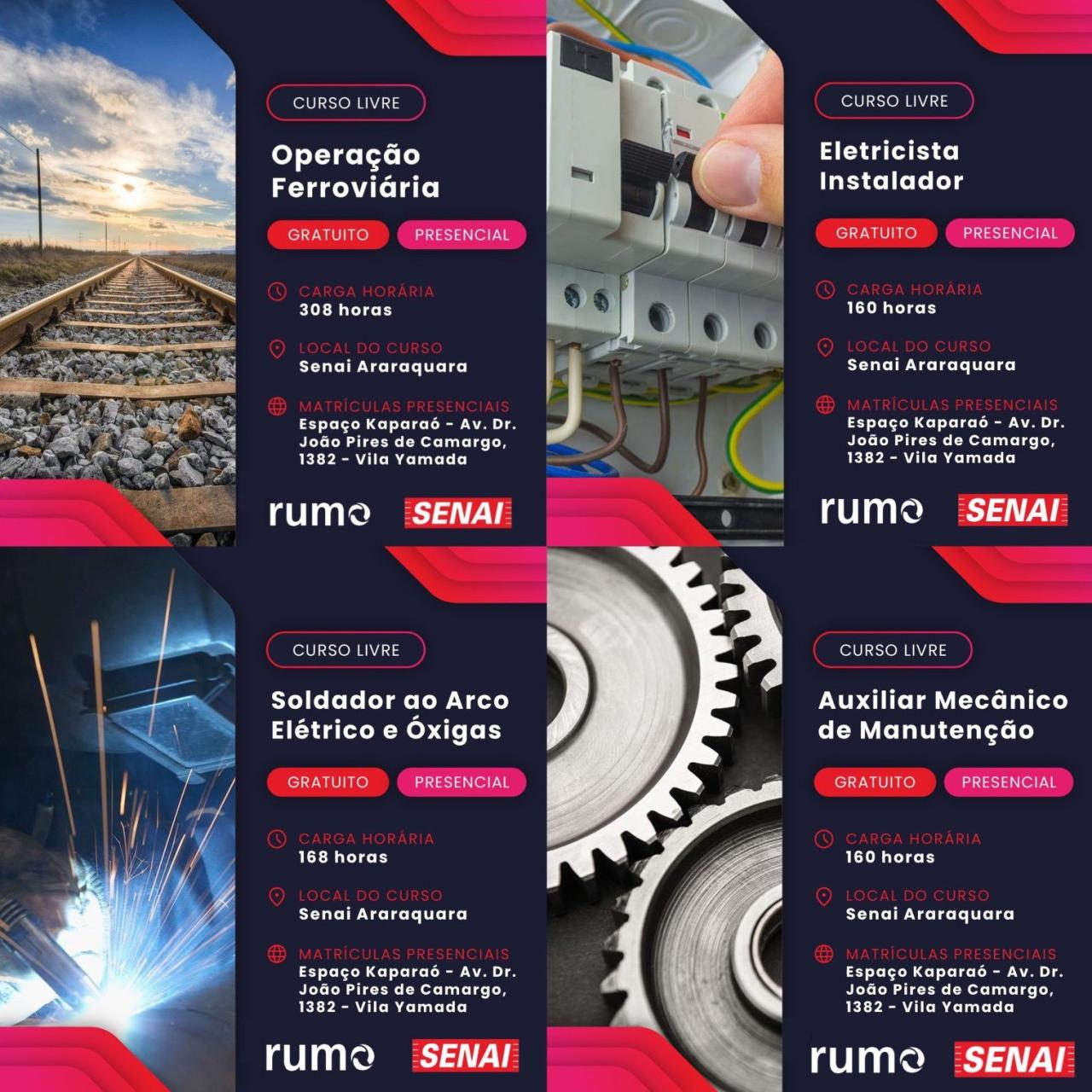 Kaparaó continua com matrículas para Cursos em Araraquara!