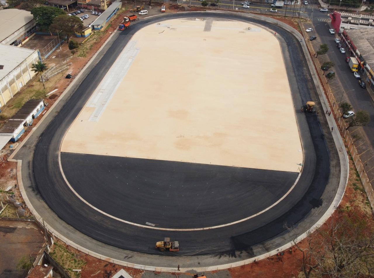 Nova pista de Atletismo de Araraquara é pavimentada!