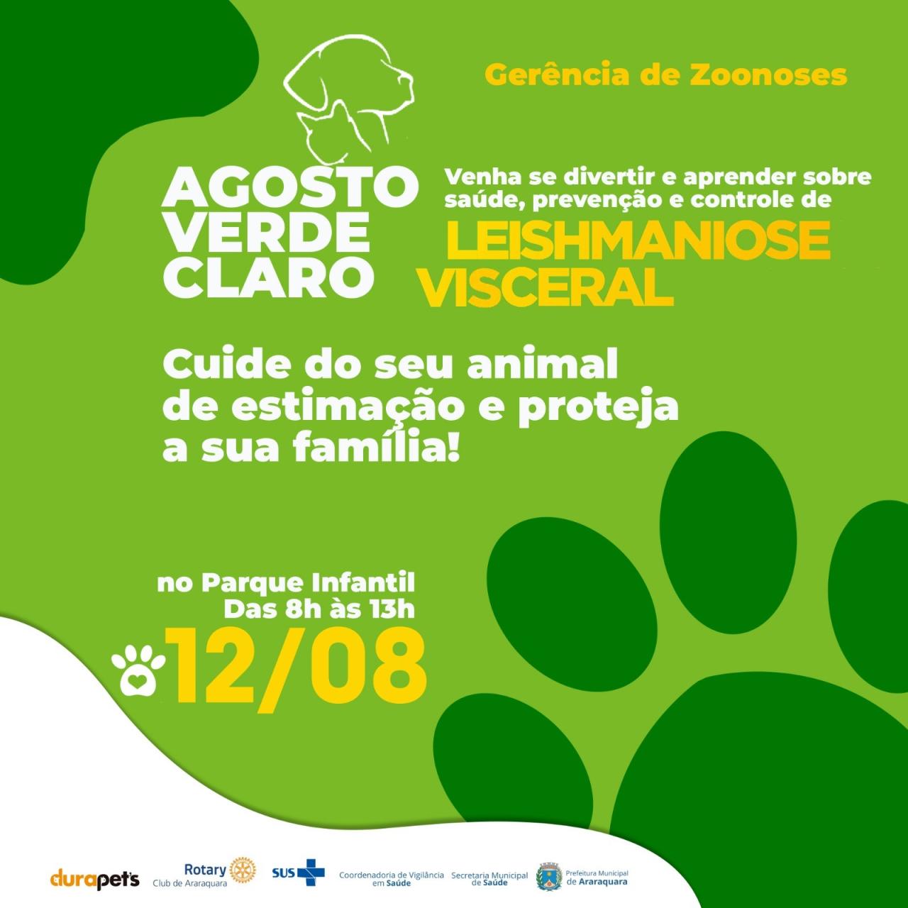 Parque Infantil em Araraquara terá o Agosto Verde Claro!