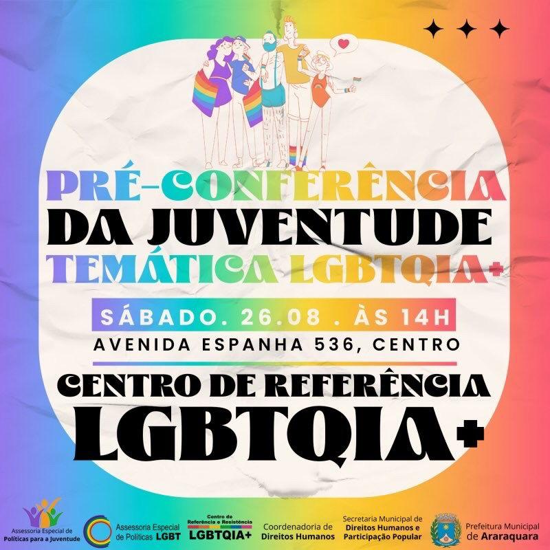 Pré-conferência da Juventude com temática LGBTQIA 2023!