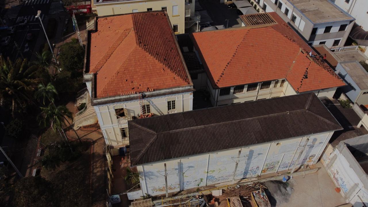 Prédio centenário que abriga a Casa da Cultura de Araraquara está em ritmo forte!