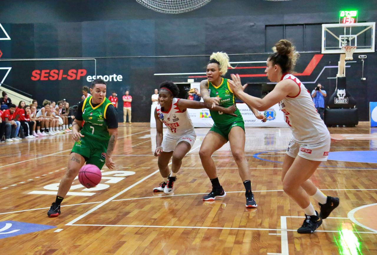 SESI Araraquara 58 x 68 AD Santo André - LBF 2023!