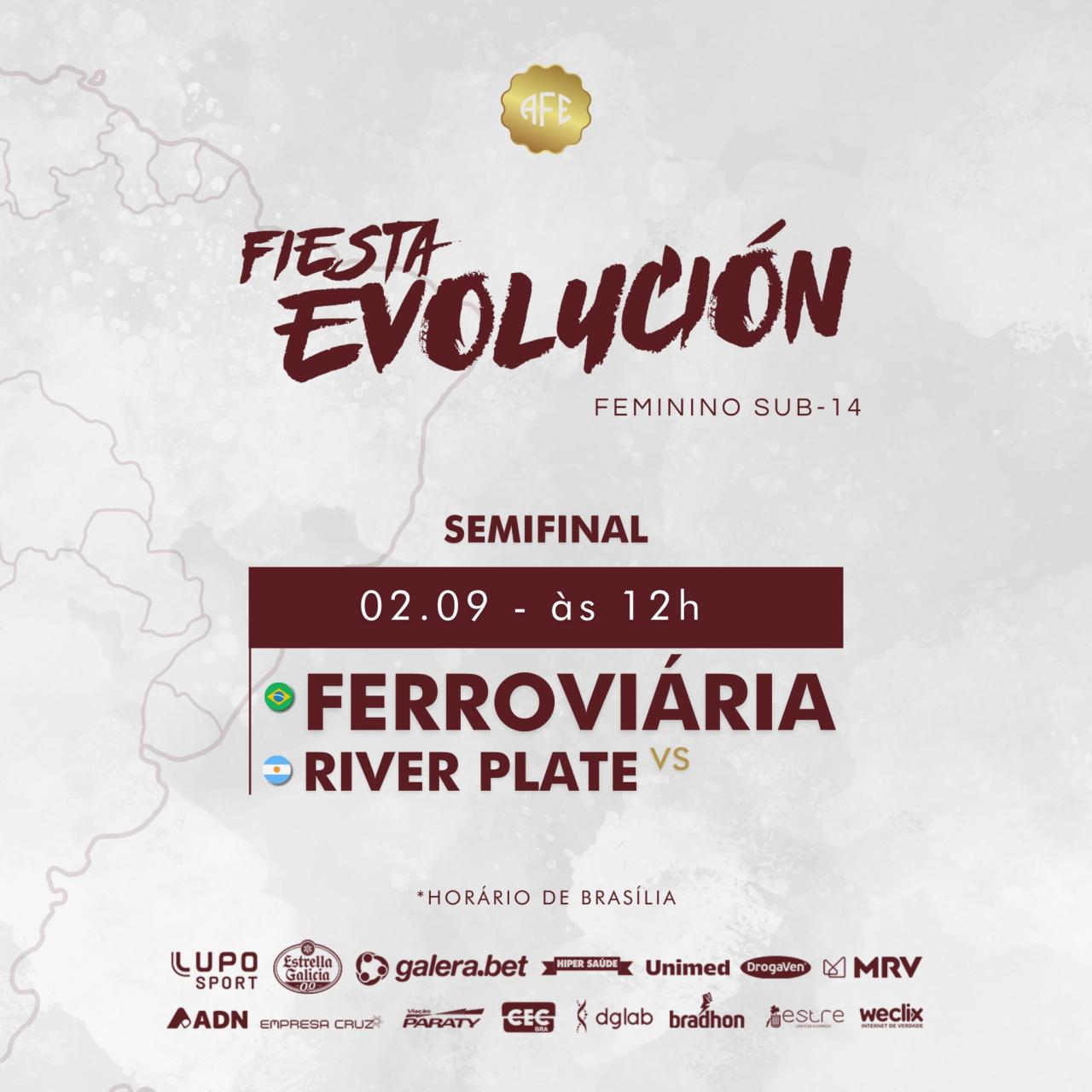 River Plate x Ferroviária - Fiesta Evolución Feminina Sub-14 2023!