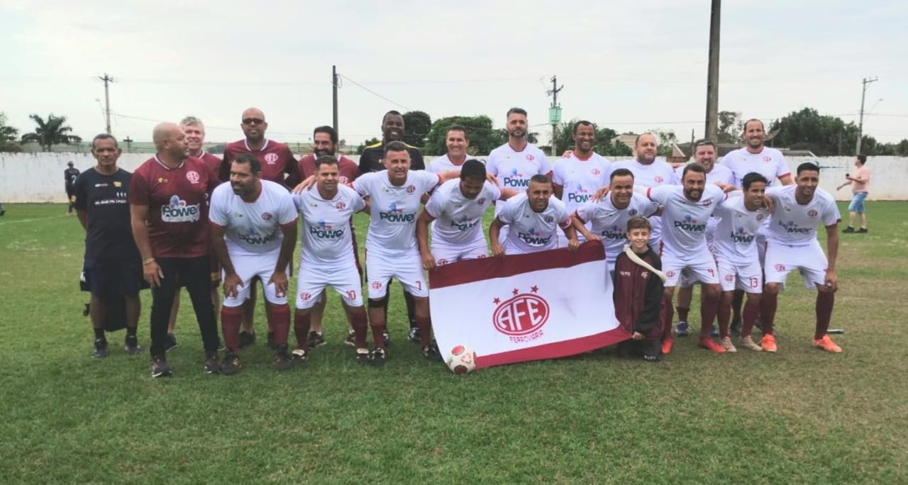 SELEÇÃO DE EMBAUBA 2 X 5 VETERANOS DA FERROVIÁRIA!