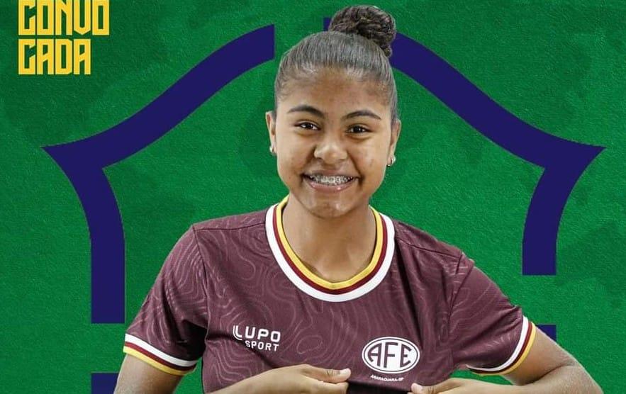 Camila é convocada, pela primeira vez, para a Seleção Brasileira Sub-17!