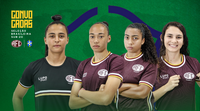 GUERREIRINHAS GRENÁS INICIAM PERÍODO DE TREINAMENTOS COM A SELEÇÃO BRASILEIRA SUB-20!