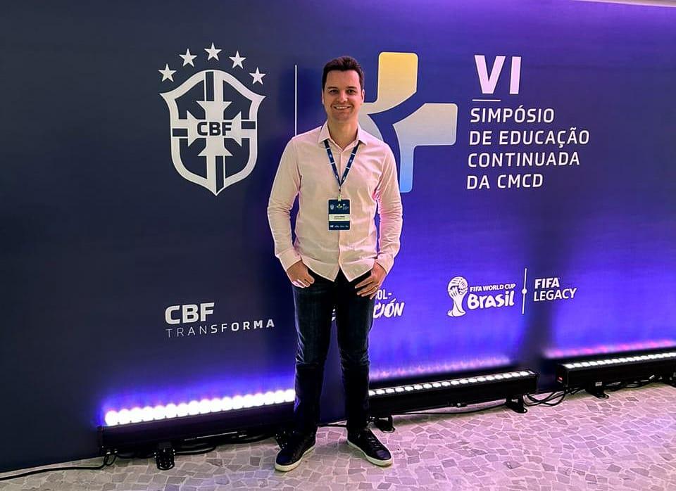 LUCAS PERES REPRESENTA A FERROVIÁRIA EM SIMPÓSIO MÉDICO ORGANIZADO PELA CBF!