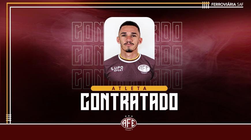  LUIS HENRIQUE QUE ESTAVA NO SOUZA-PB É O NOVO ATACANTE DA FERROVIÁRIA!