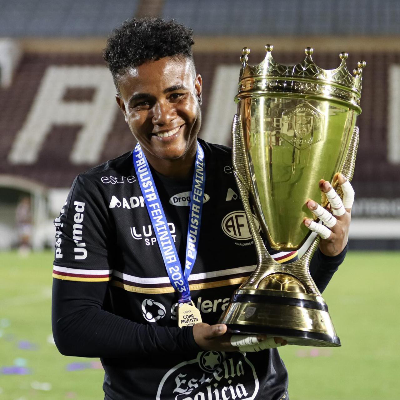 A Ferroviária teve duas jogadoras eleitas na Seleção do Paulistão:Luciana e Eudimilla!