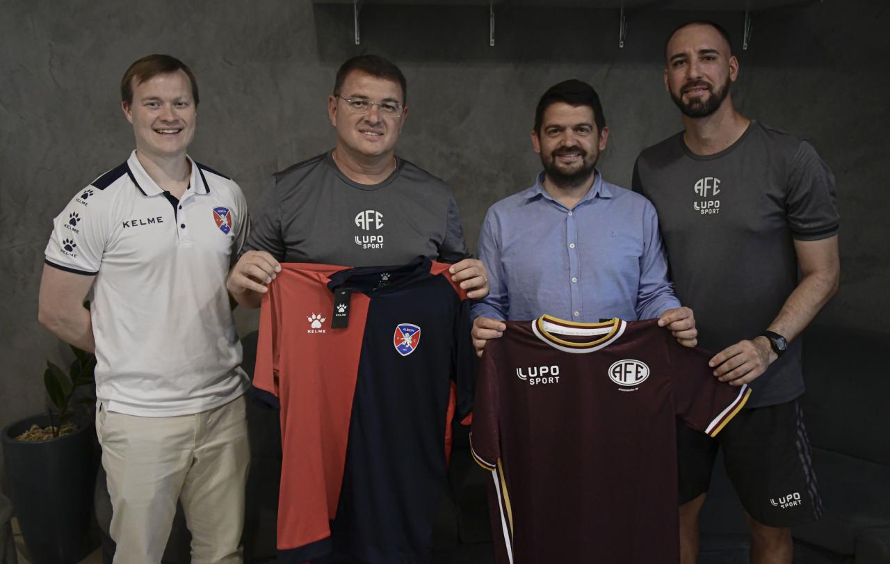 Ferroviária recebeu a visita de diretores do Albion Football Club, do Uruguai!