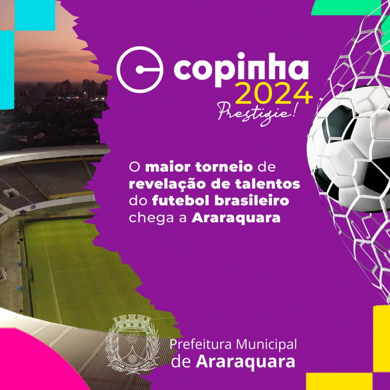 Araraquara se prepara para receber a Copa Sâo Paulo de Futebol Júnior 2024!