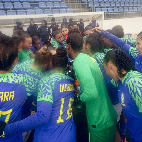 Brasil 0 X 0 França - Amistoso Seleção Brasileira Sub 20 Feminino!
