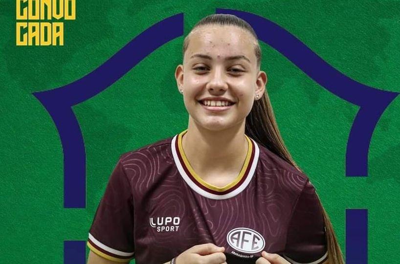 Gabi Pusch é convocada para a Seleção Brasileira Sub-17!