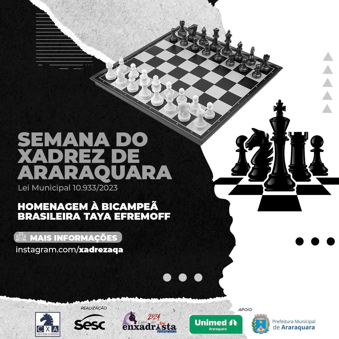 Semana do Xadrez 2024 traz Grandes Mestres à Araraquara!