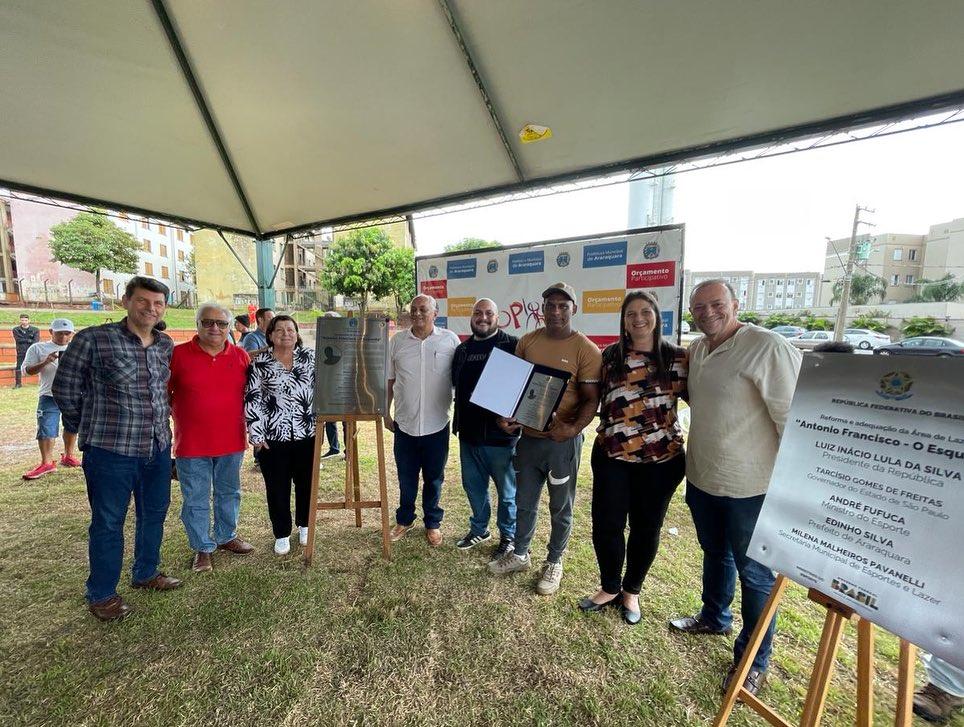 Área de Lazer é entregue à população do Jardim Paraíso em