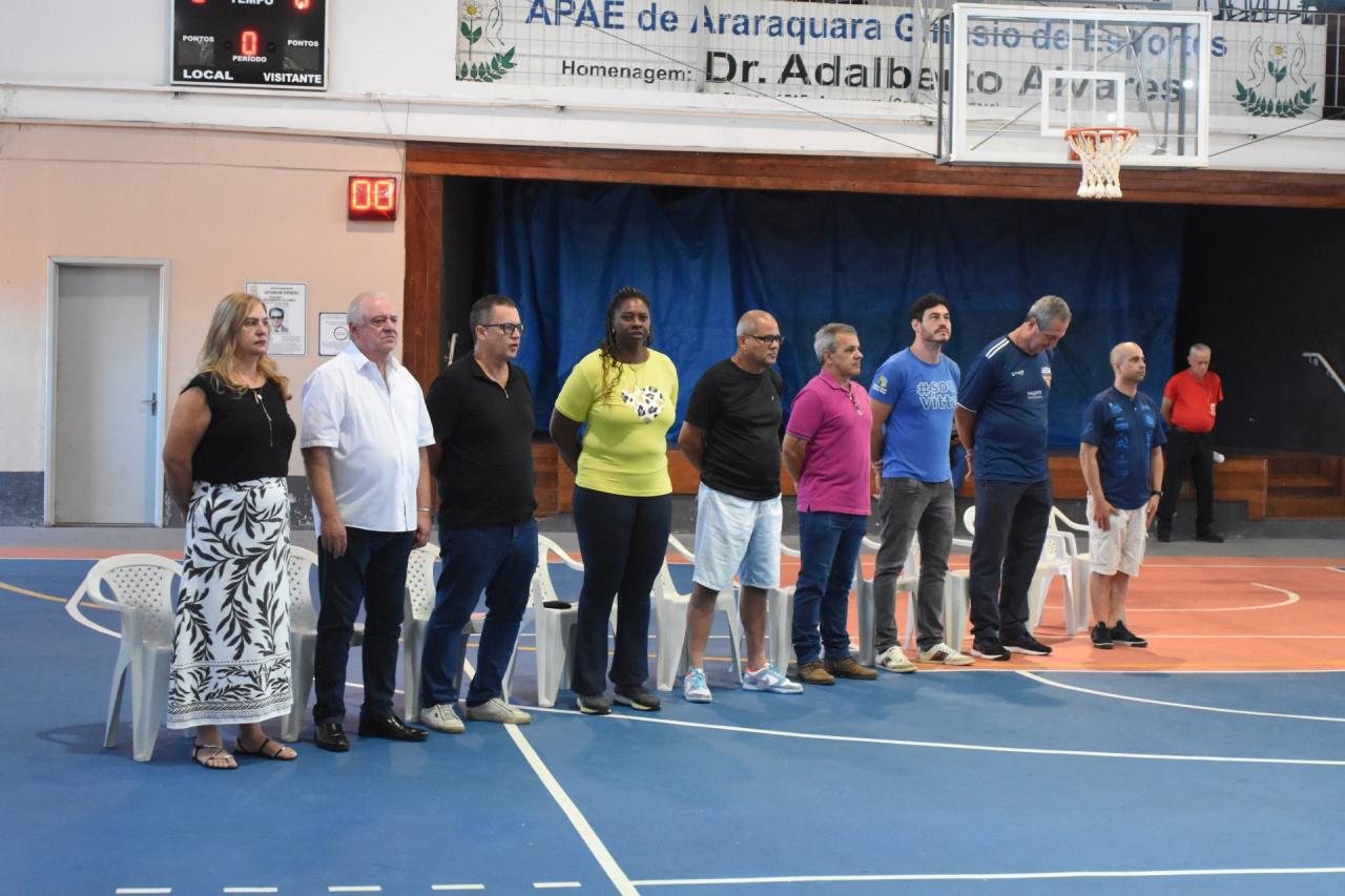 Damiano Neto participa de evento esportivo no ginásio da Apae em Araraquara!