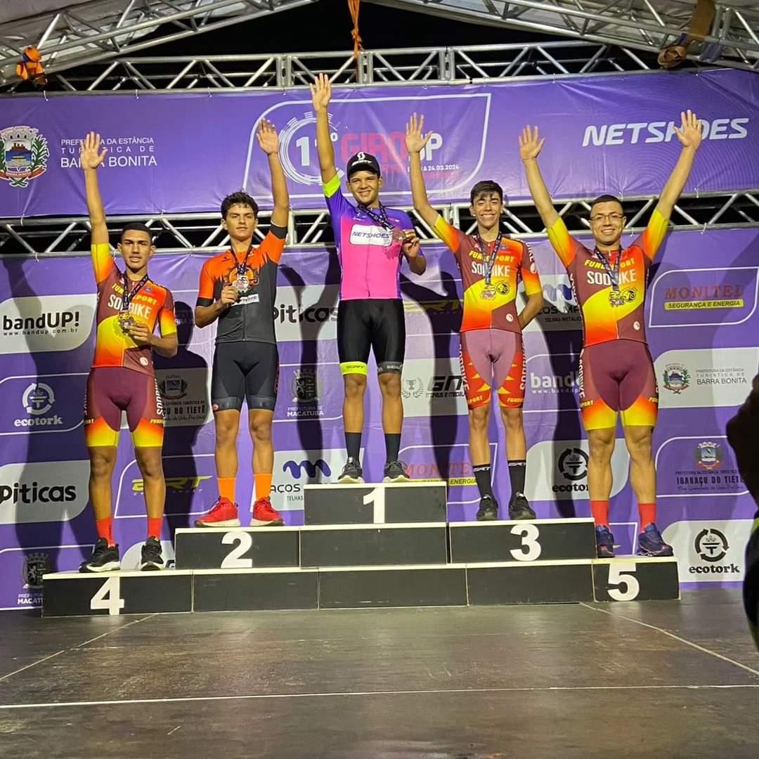 Fundesport/Araraquara conquista pódios no 11º Giro do Interior 2024 em Barra Bonita!